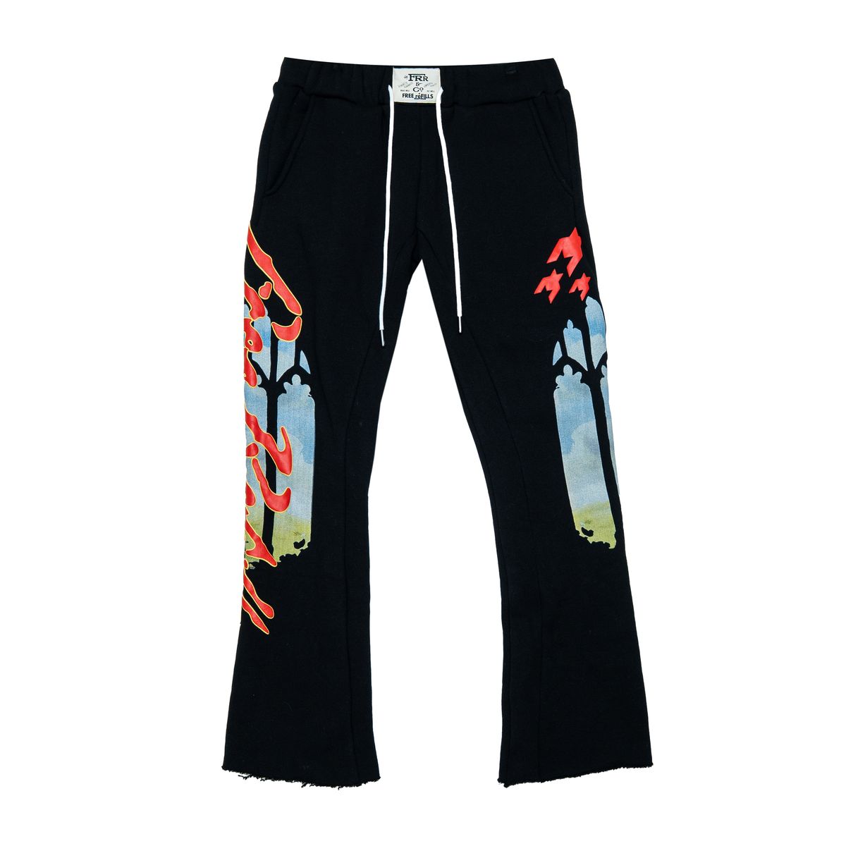 Free Refills Rehab Flare Sweatpants - Black