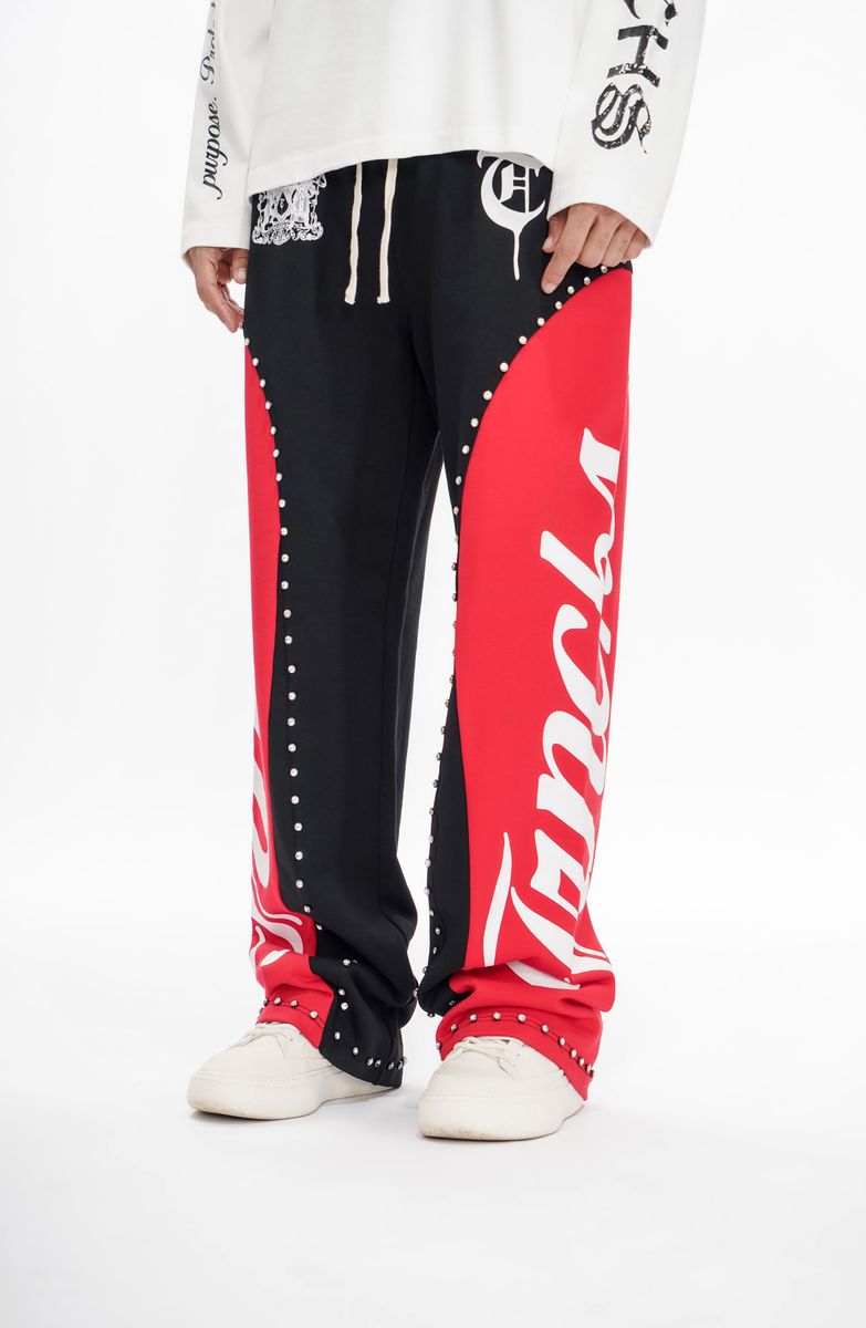 Trnchs Crowned Path Sweatpants - Black