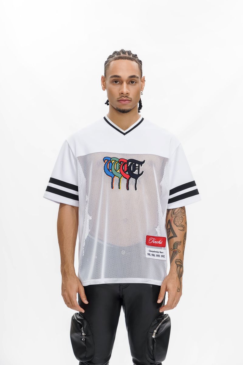 Trnchs 4 Brothers Tee - Mesh Overlay