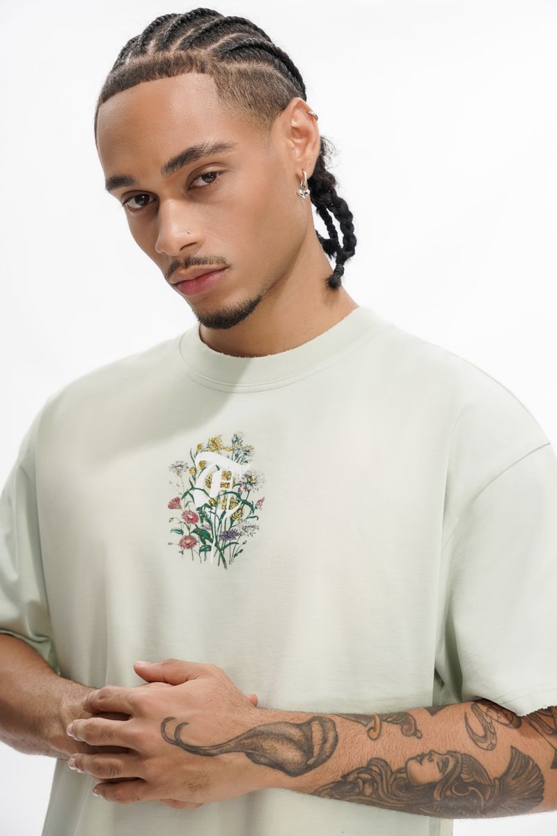Trnchs Botanical T-Shirt - Oversized