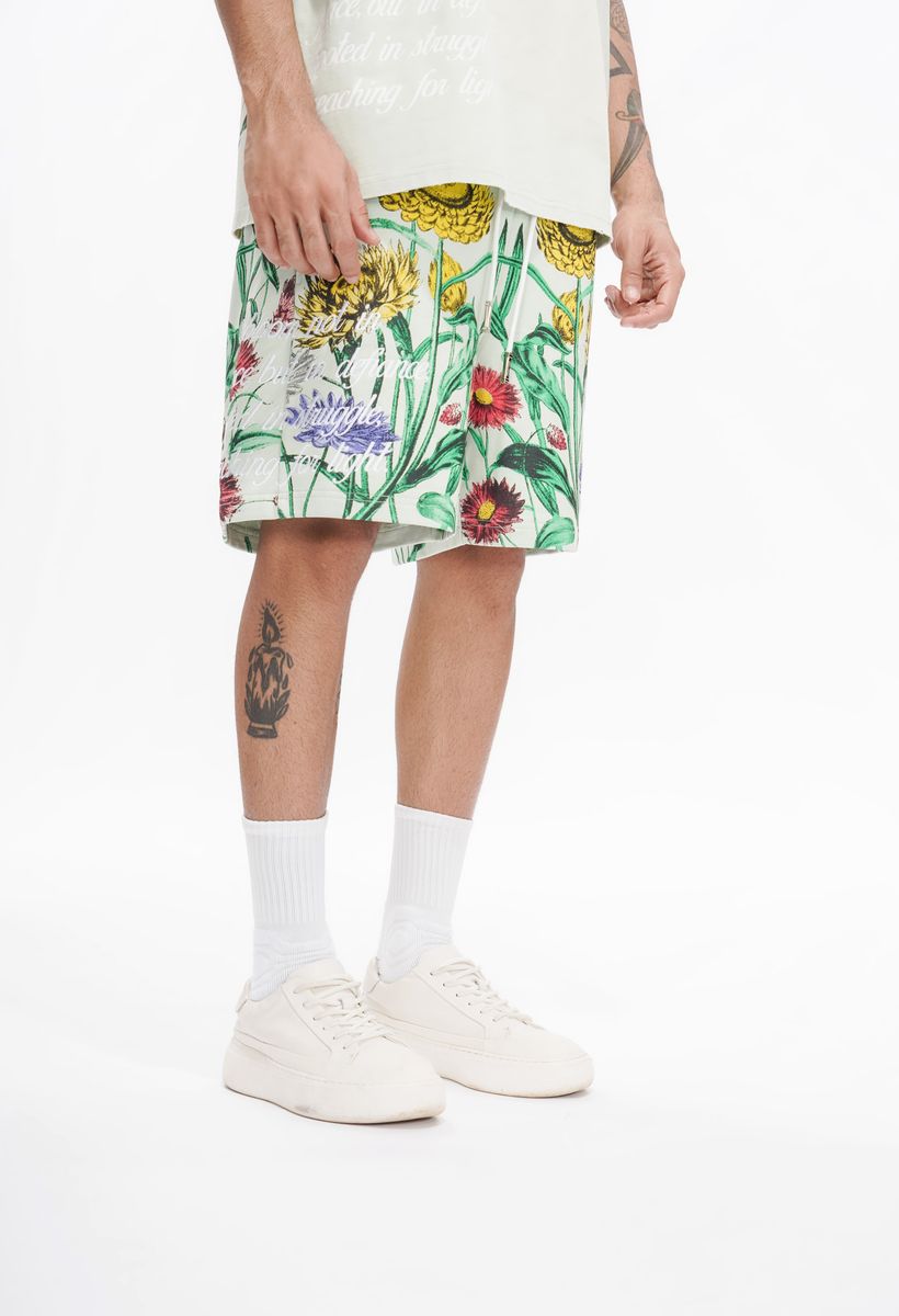 Trnchs Floral Shorts - Graphic