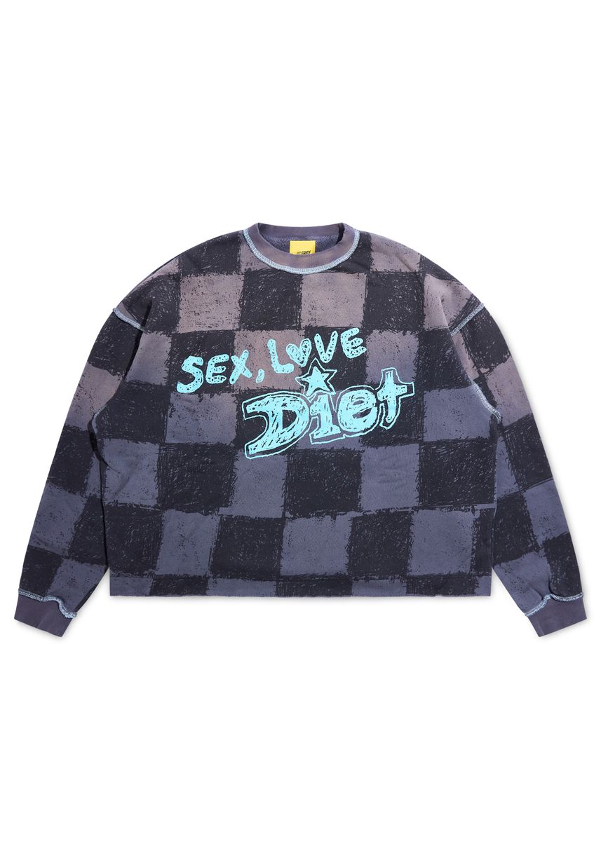 Diet Starts Sl&D Crewneck Sweatshirt - Black