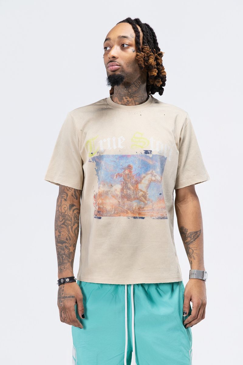 Tru3Stori Graphic Print T-Shirt