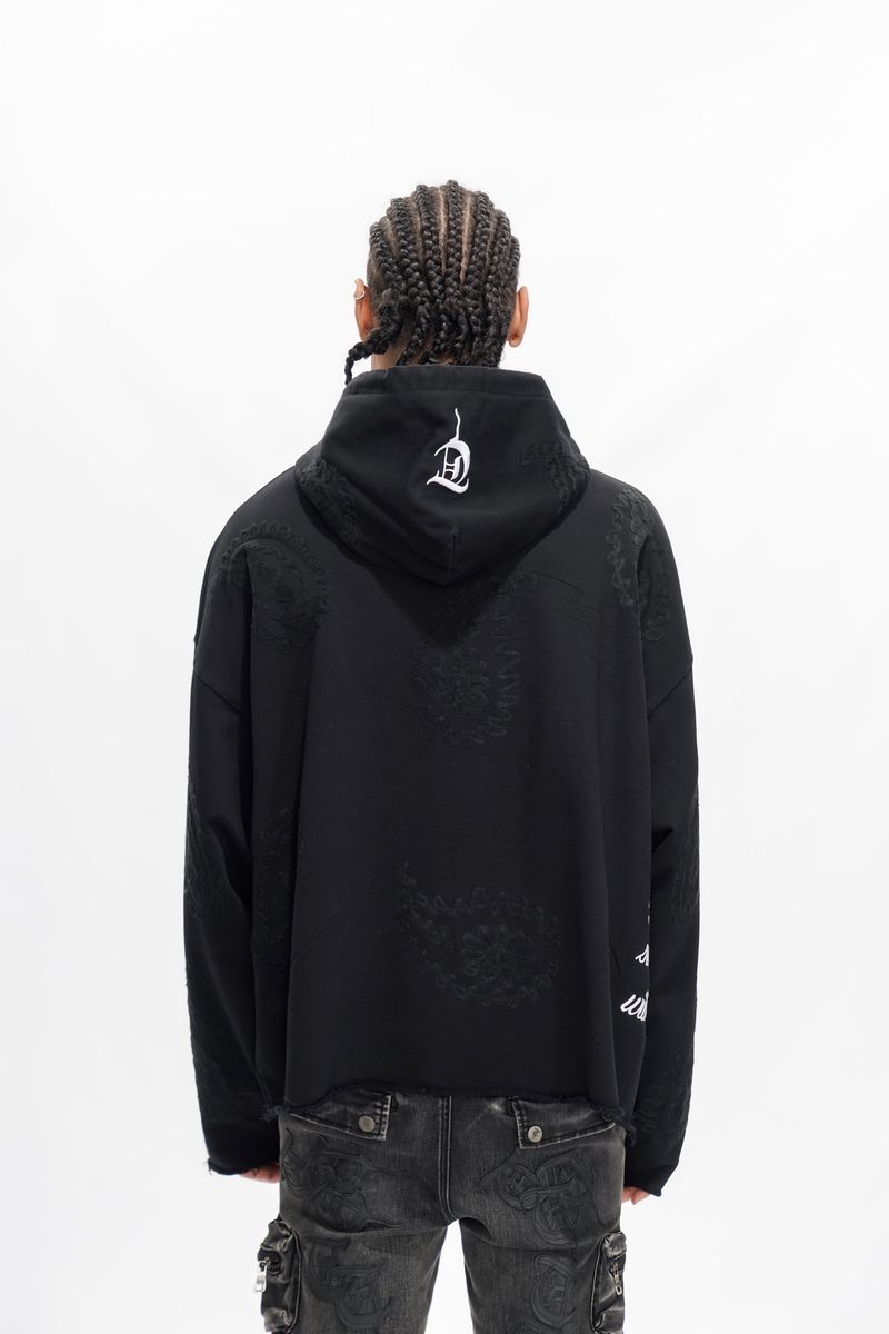 Trnchs Paisley Command Hoodie - Embroidered