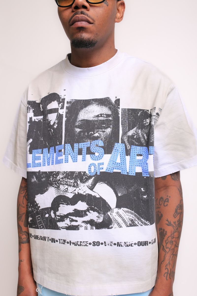 Elements Of Art Collage Tee Men's T-Shirt