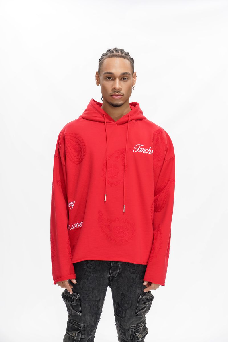 Trnchs Paisley Command Hoodie - Embroidered
