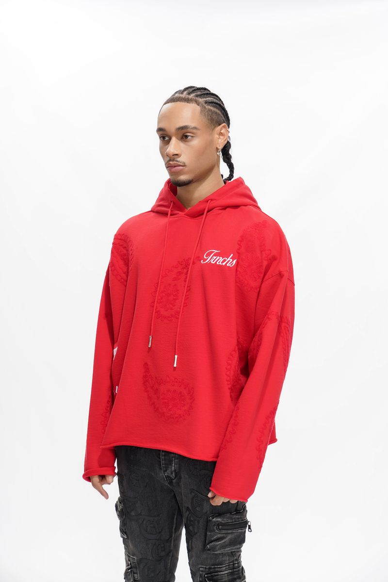 Trnchs Paisley Command Hoodie - Embroidered