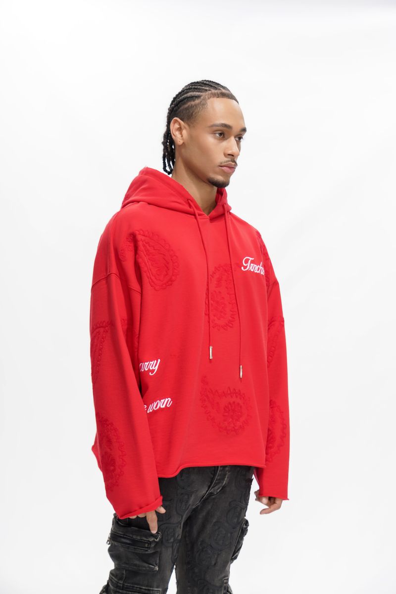 Trnchs Paisley Command Hoodie - Embroidered