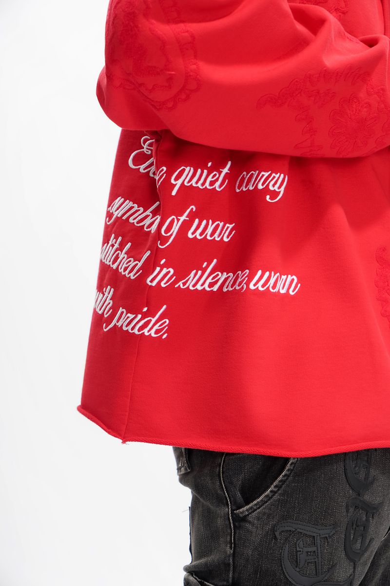 Trnchs Paisley Command Hoodie - Embroidered
