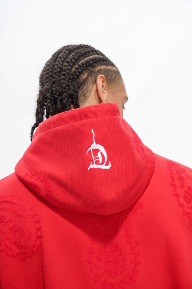 Trnchs Paisley Command Hoodie - Embroidered