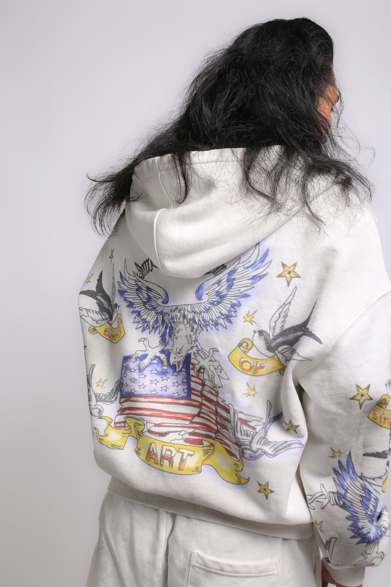 Elements Of Art Americana Hoodie