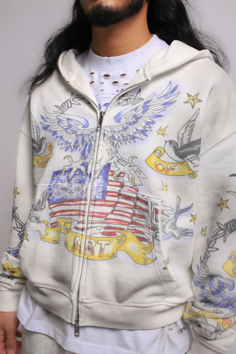 Elements Of Art Americana Hoodie