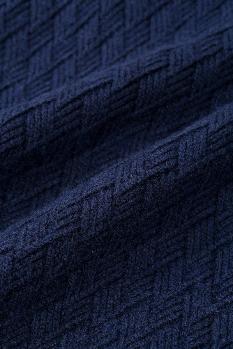 Vala De Labasas Solis Knit Polo Men's Shirt - Quilted Pattern