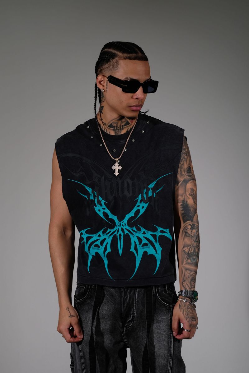 Unknown Butterfly Tee - Sleeveless