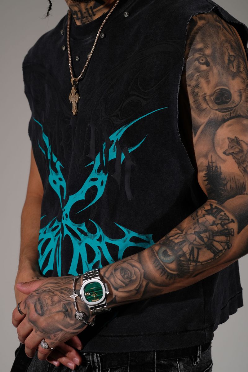 Unknown Butterfly Tee - Sleeveless