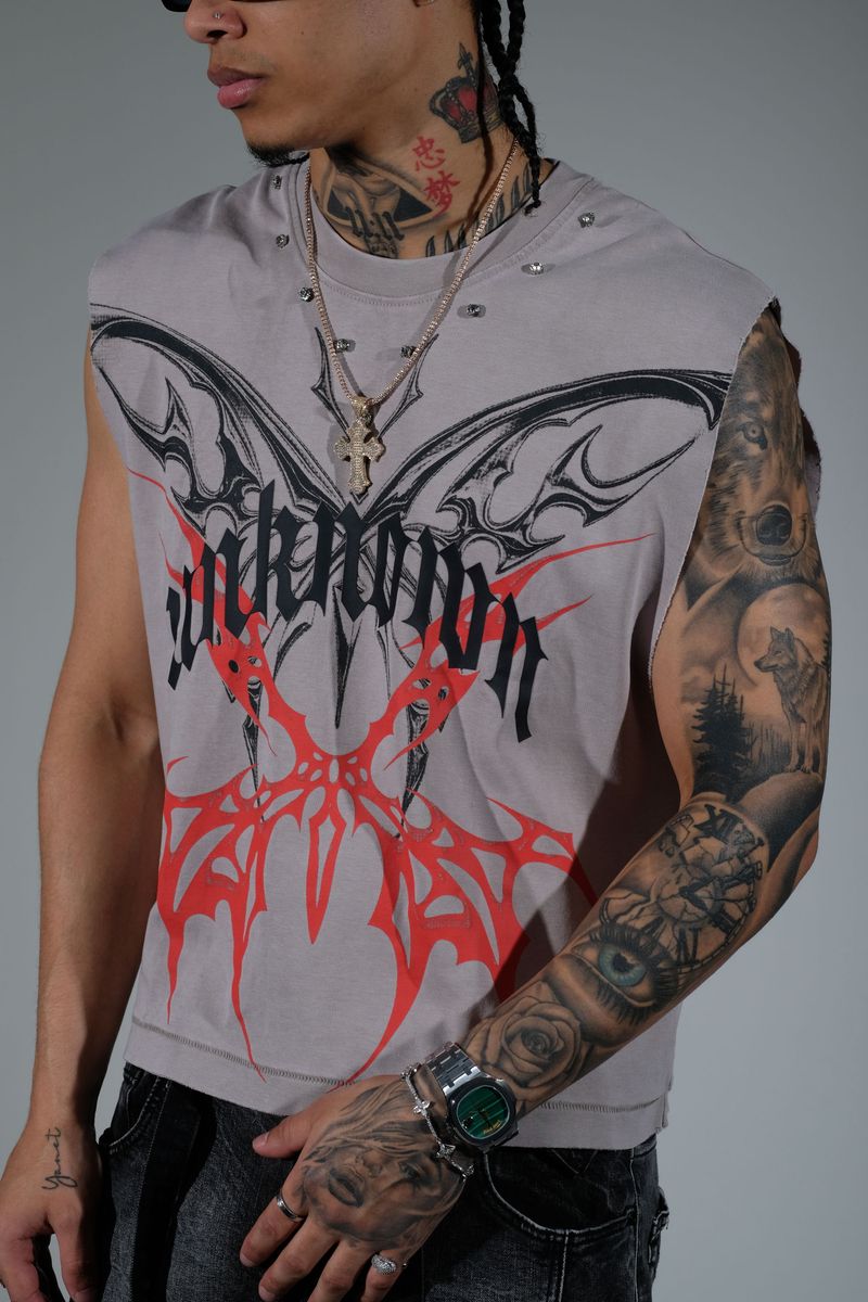 Unknown Butterfly Tee - Sleeveless