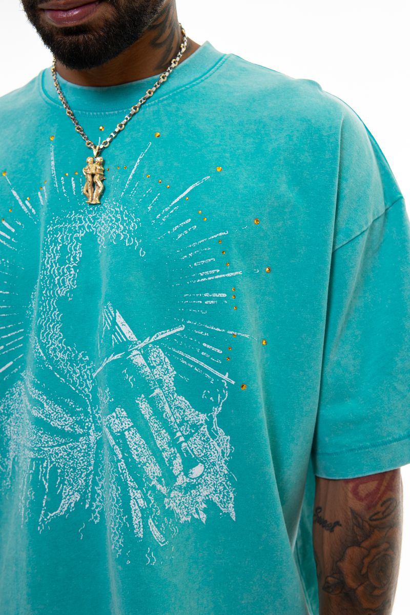 Unknown Turquoise T-Shirt