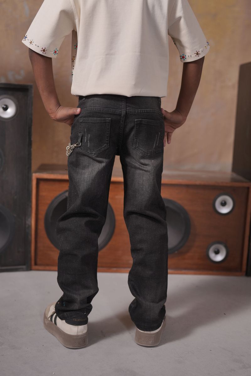 ELITE PREMIUM Mardi Gras Jeans Kids Denim