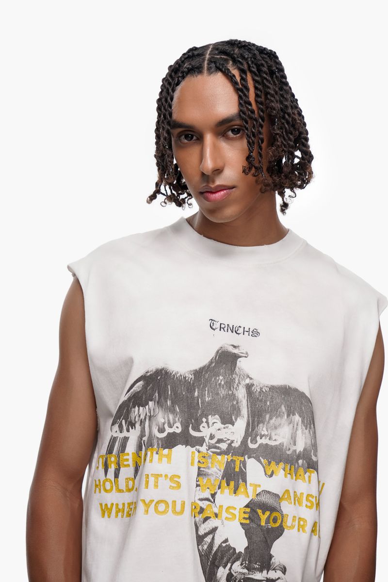 Trnchs Eagle T-Shirt - Graphic White