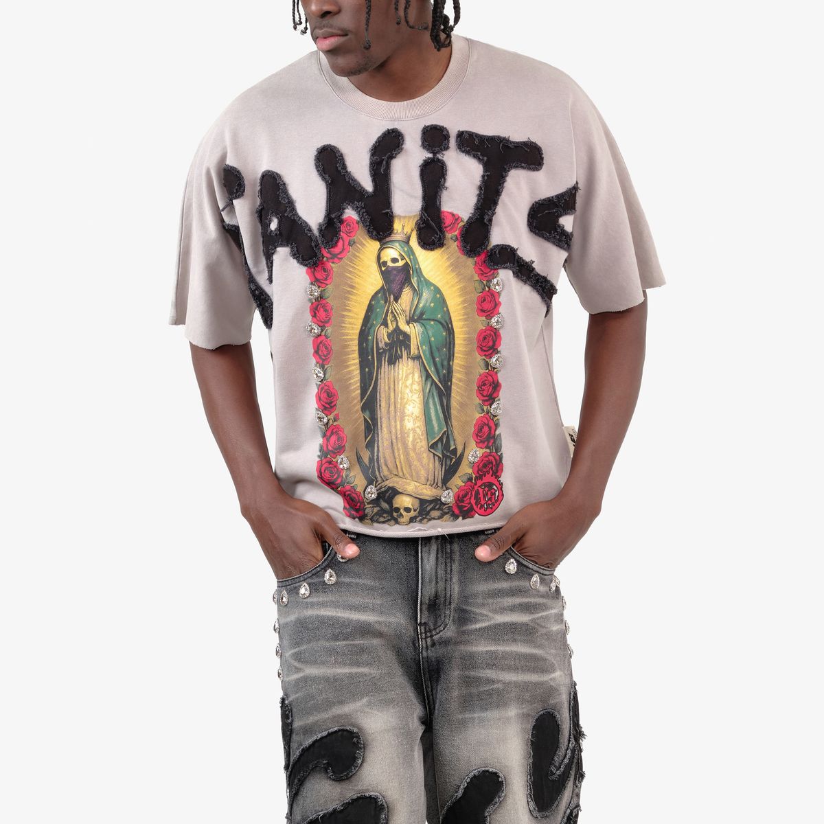 Copper Rivet Vanity Tee - Boxy Fit