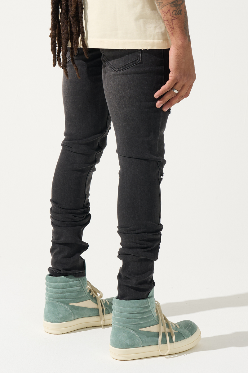Serenede Shadow Jeans - Skinny Fit Coal