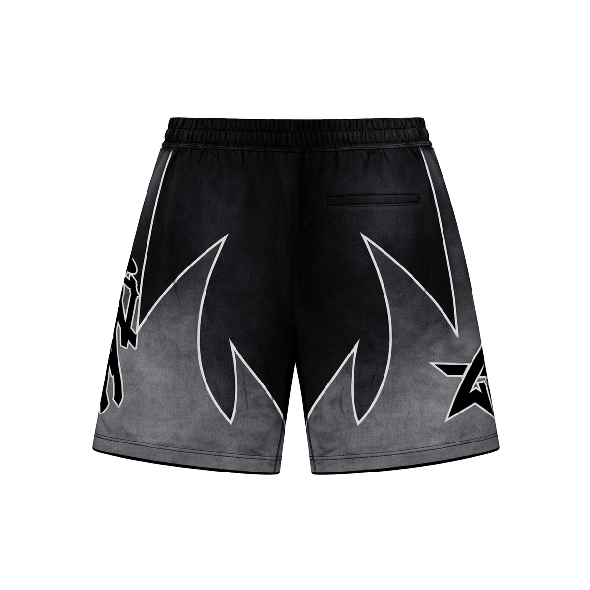 Wknd Riot Flame Shorts - Graphic