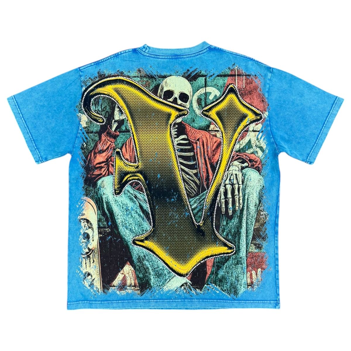 Vtilited Hustle T-Shirt - Blue
