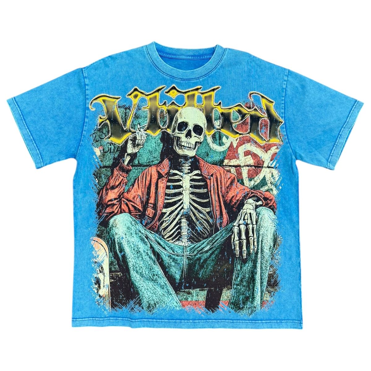 Vtilited Hustle T-Shirt - Blue