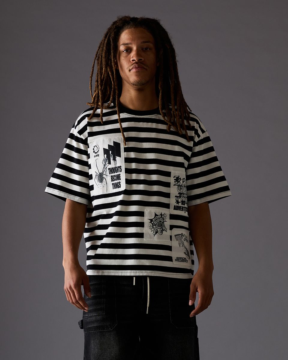 Kofl Patch Stripe Tee - Graphic