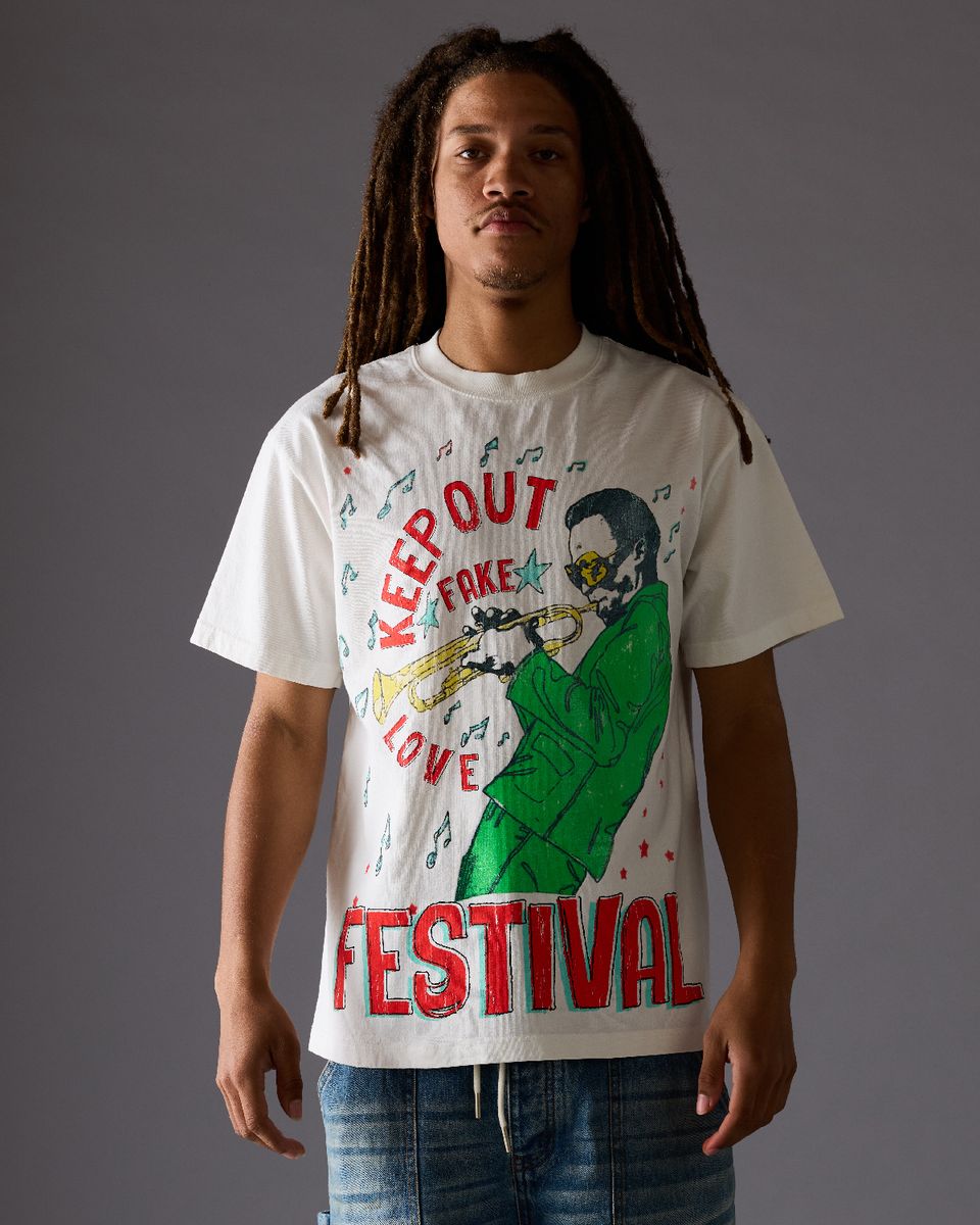 Kofl Peace Tee - Distressed Graphic