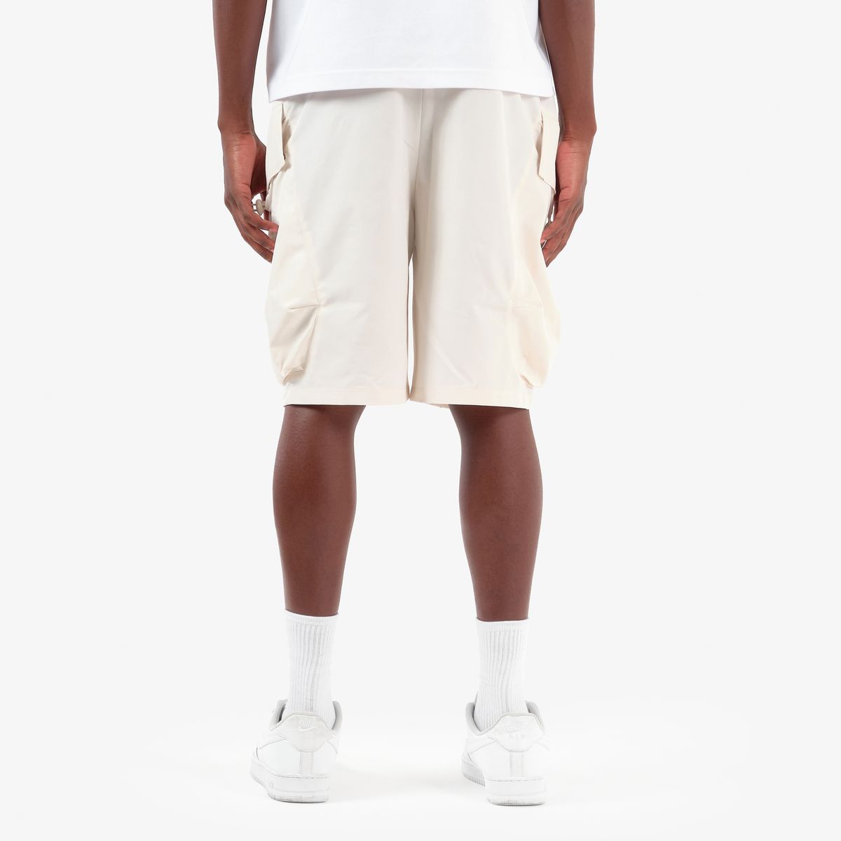 Copper Rivet Dual Pocket Shorts - Elastic Waistband
