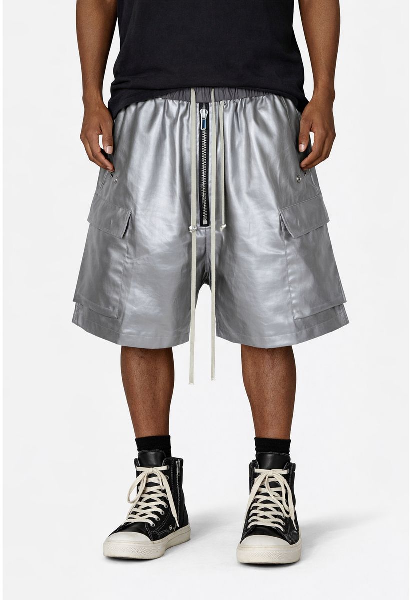 Undeveloped Shine Shorts - Metallic