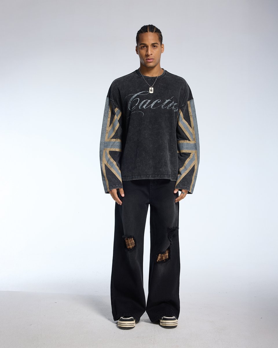 AZVA “UK” Long Sleeve Tee