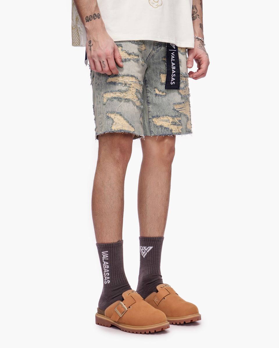 Valabasas Incise Shorts - Raw Hem