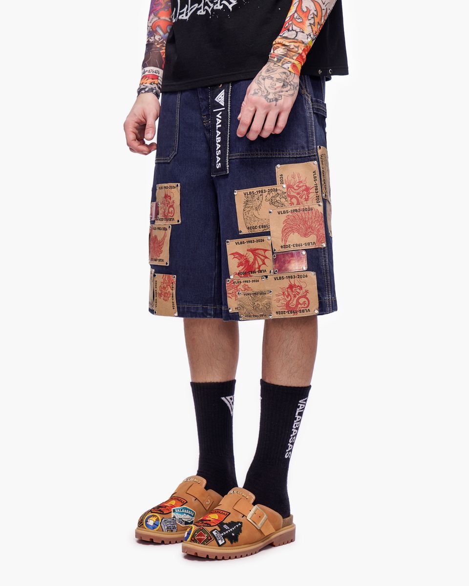 Valabasas Torinx Shorts - Graphic Patchwork