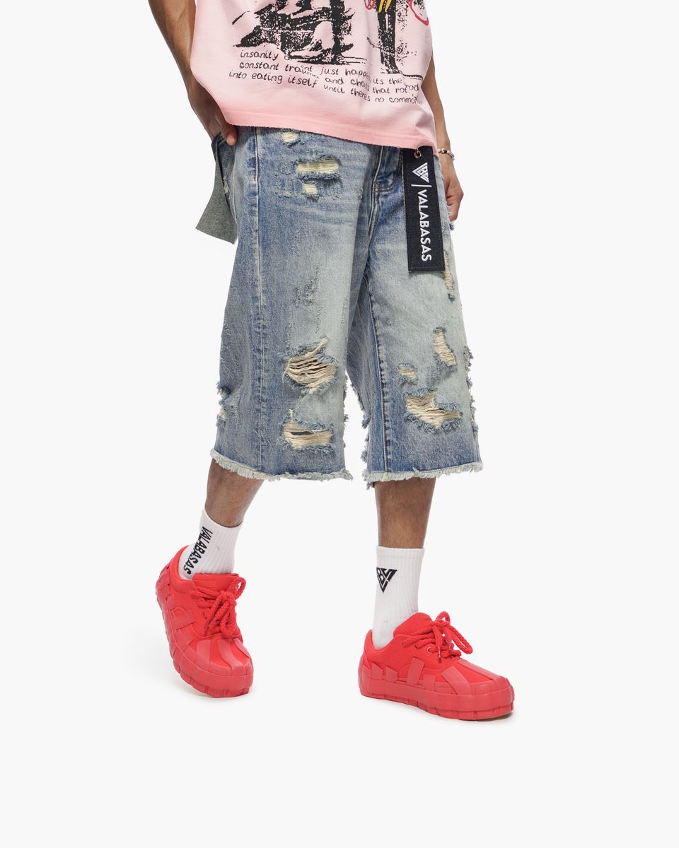 Valabasas Frayed Shorts - Distressed