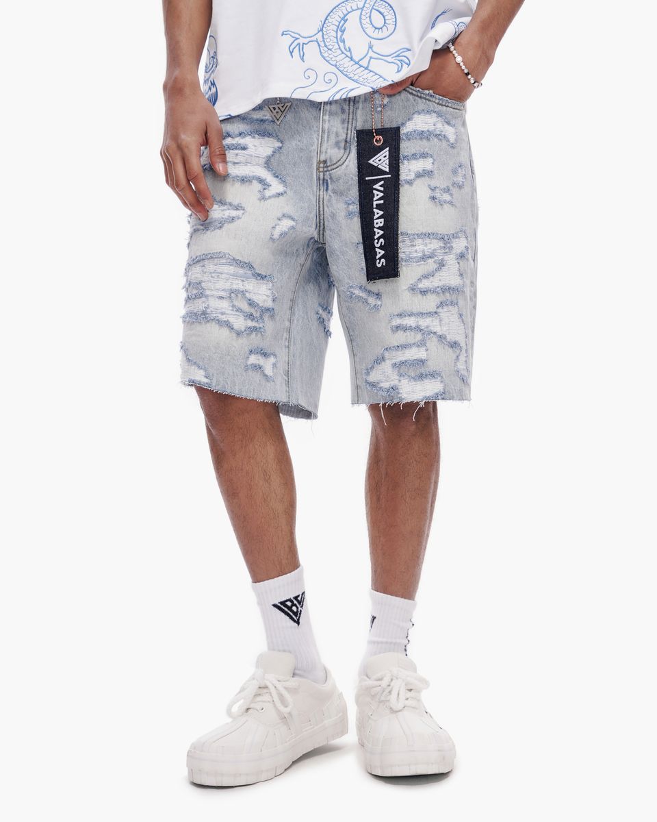 Valabasas Incise Shorts - Raw Hem