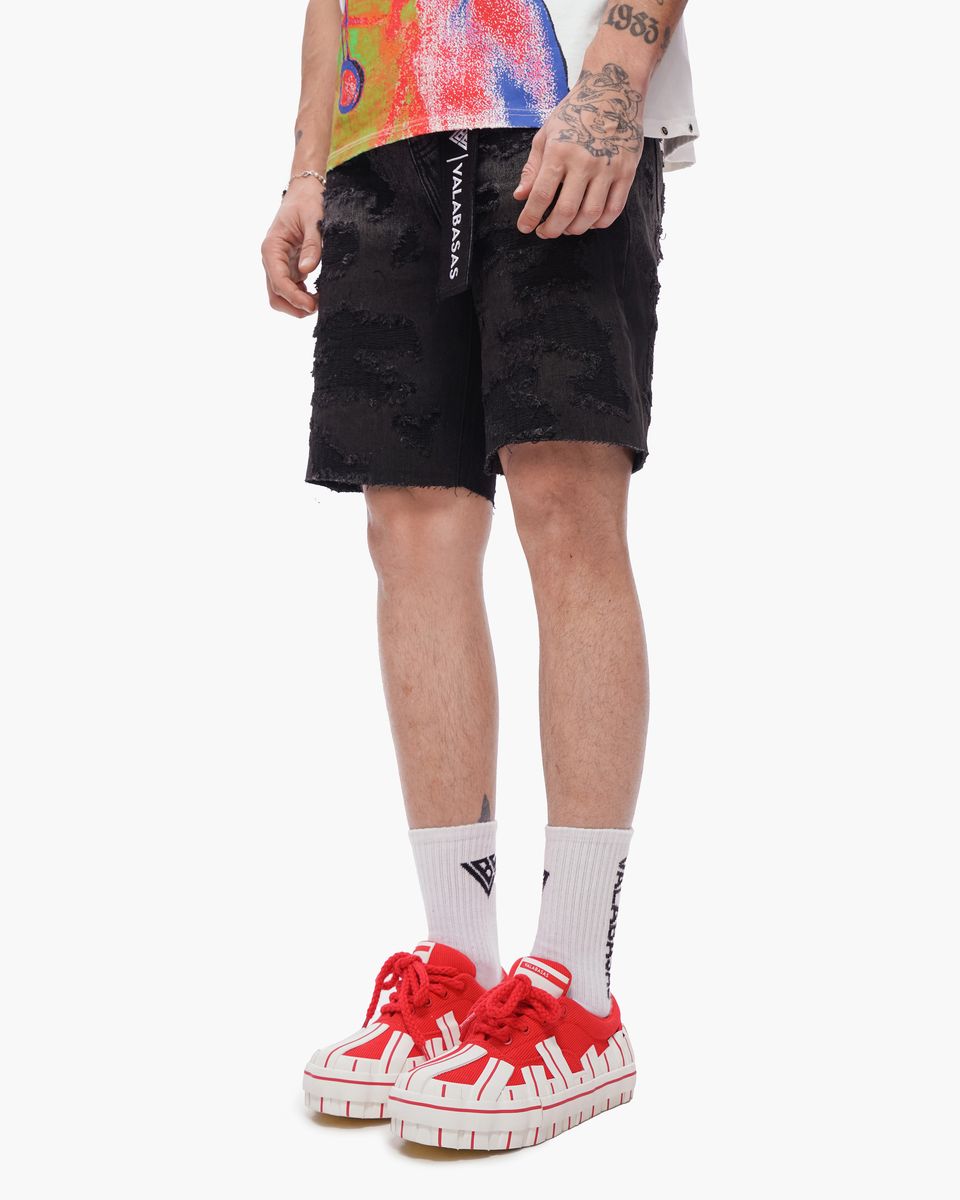 Valabasas Incise Shorts - Raw Hem
