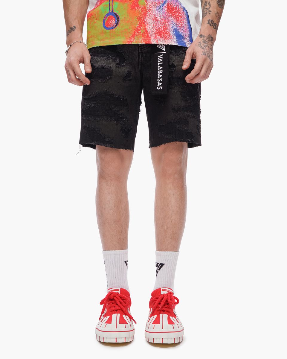 Valabasas Incise Shorts - Raw Hem
