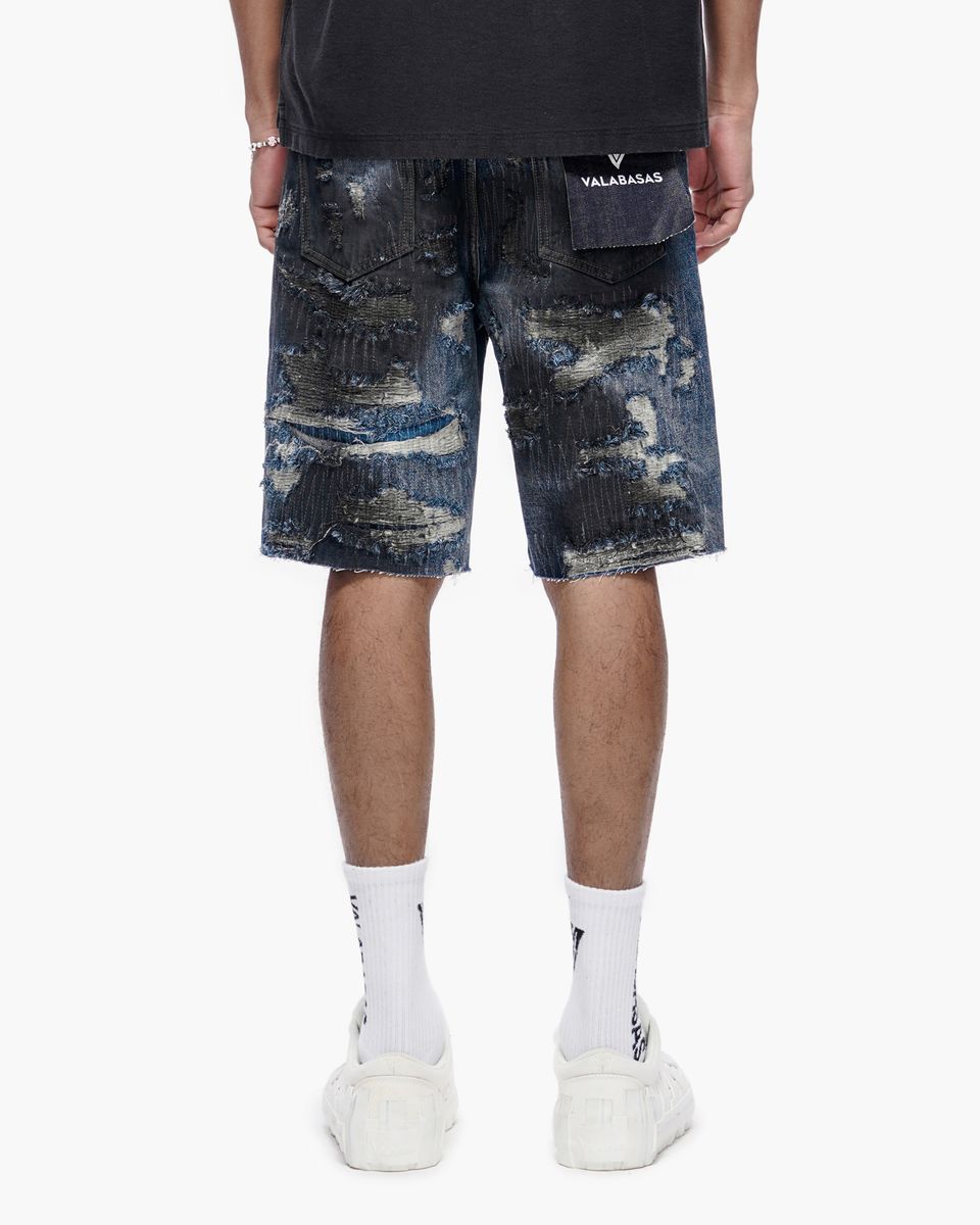 Valabasas Incise Shorts - Raw Hem