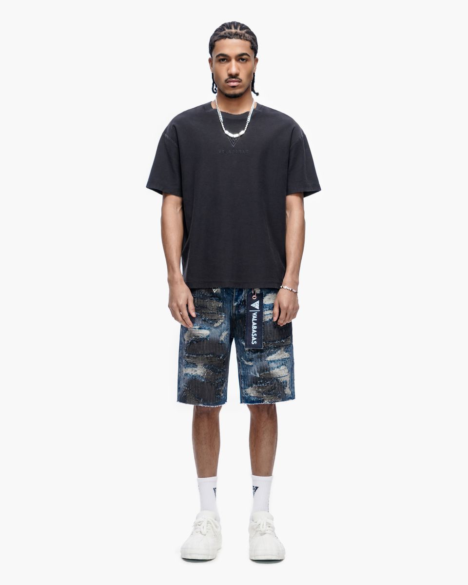 Valabasas Incise Shorts - Raw Hem