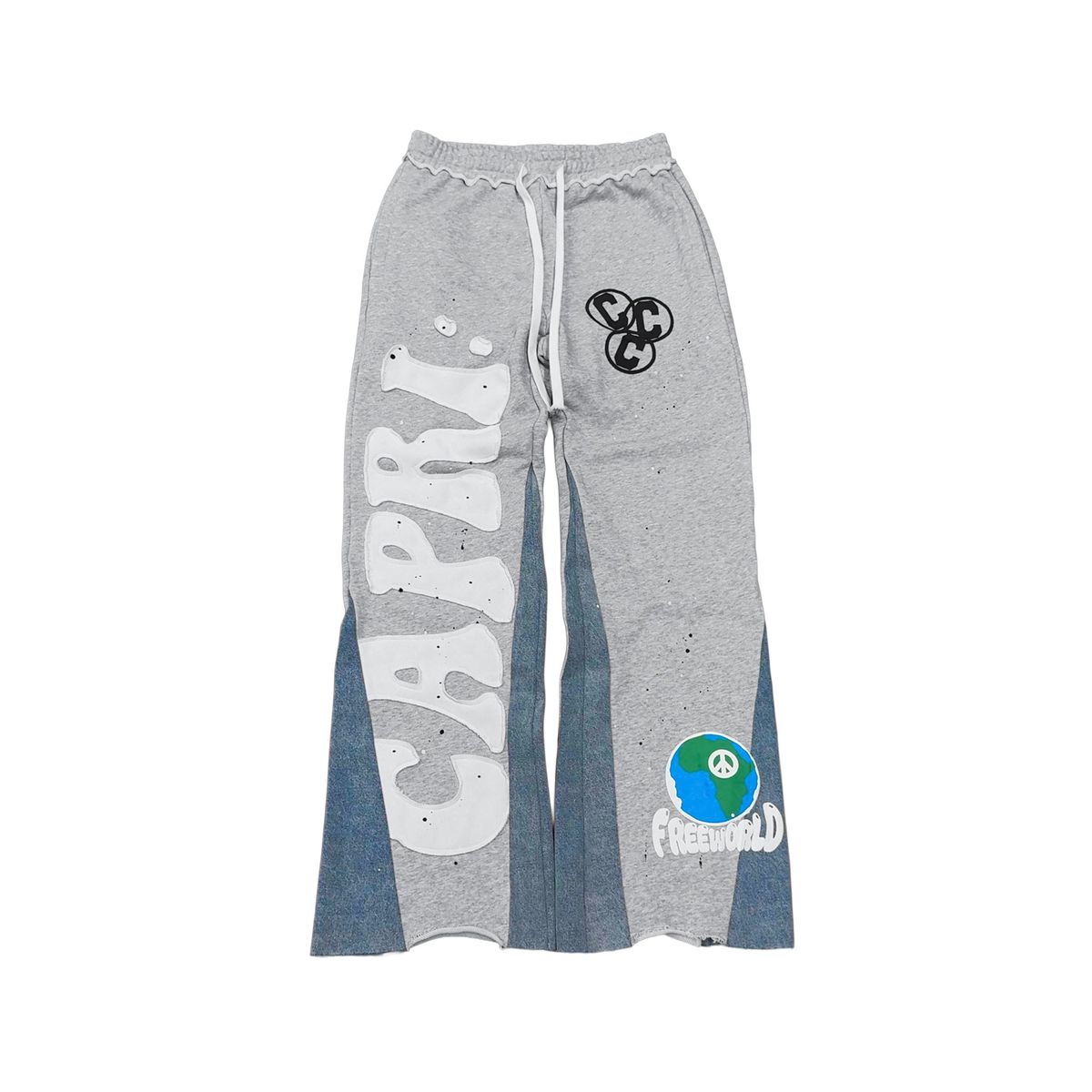 Project Capri Earth Sweatpants - Flared