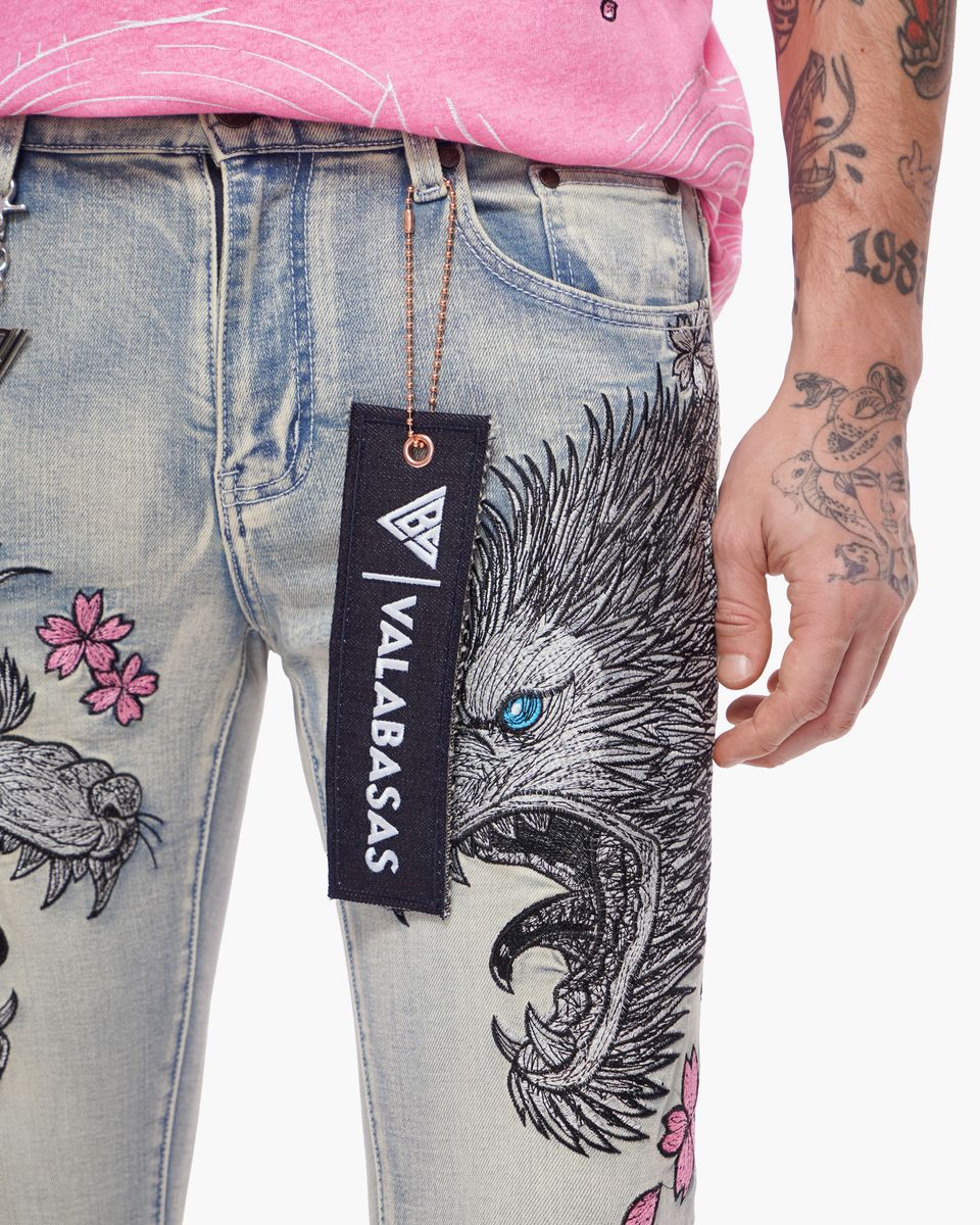 Valabasas Dragon Jeans - Stacked Fit