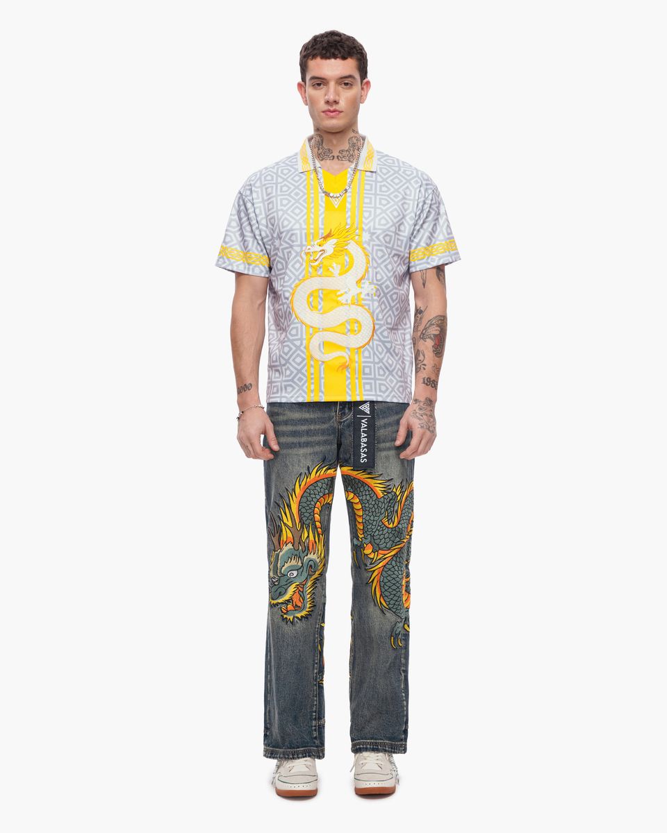 Valabasas Sky Serpent Jeans - Baggy Fit