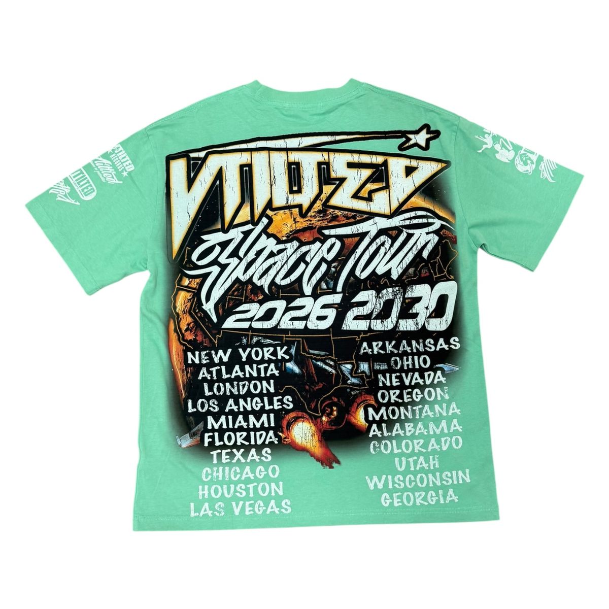 Vtilited Skyline T-Shirt - Green