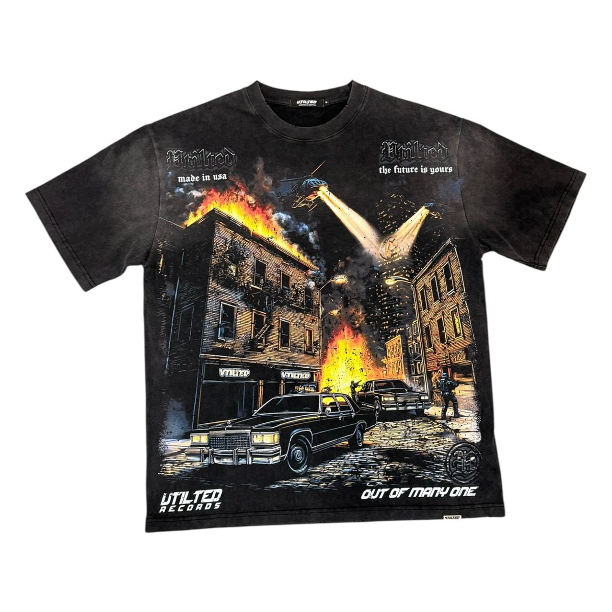 Vtilited Siege T-Shirt - Black