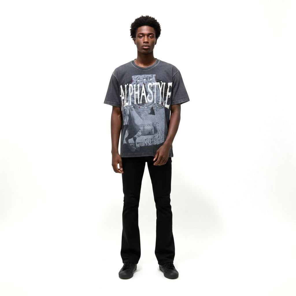 Alpha Style Crest Tee - Graphic