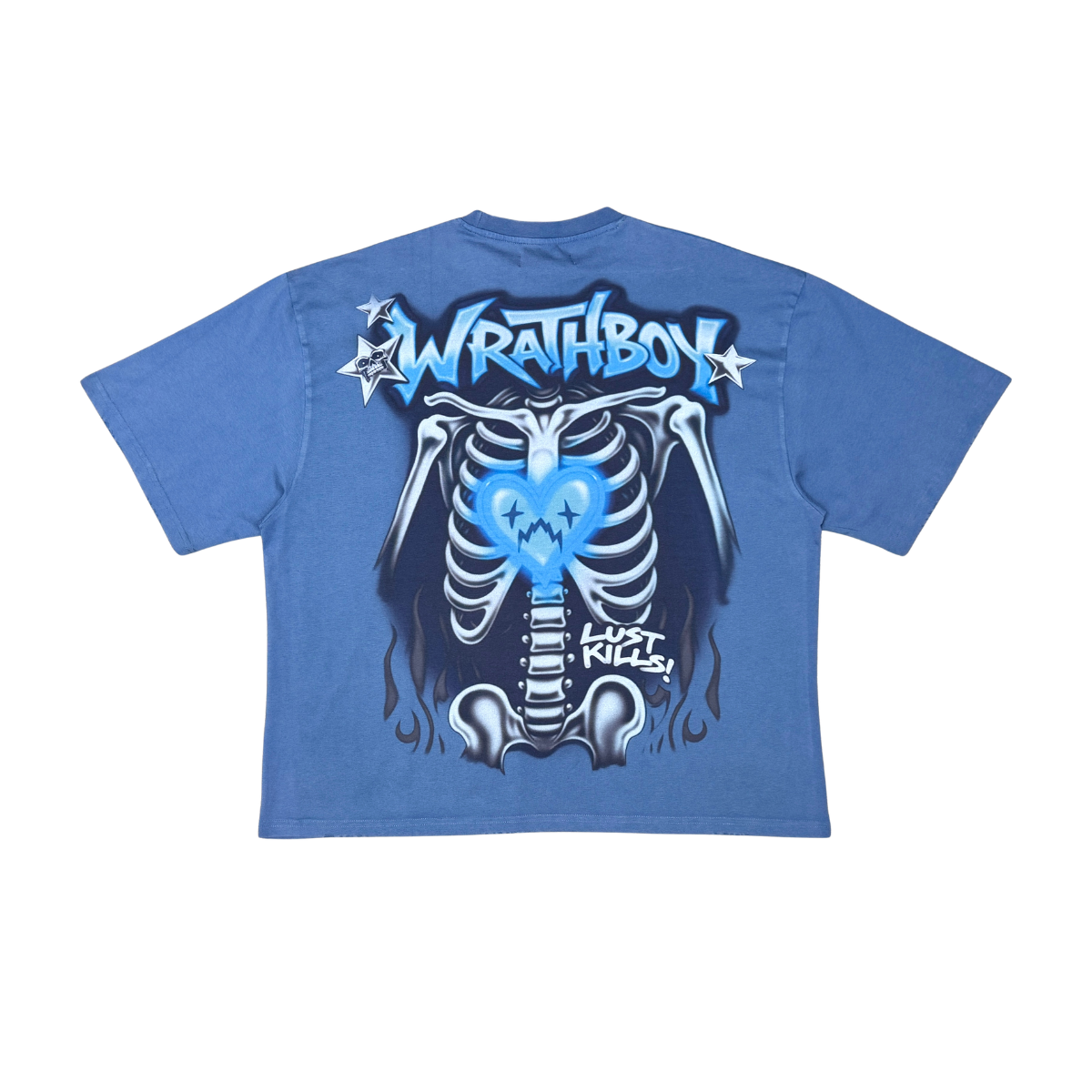 Wrathboy Lust Kills Tee - Blue