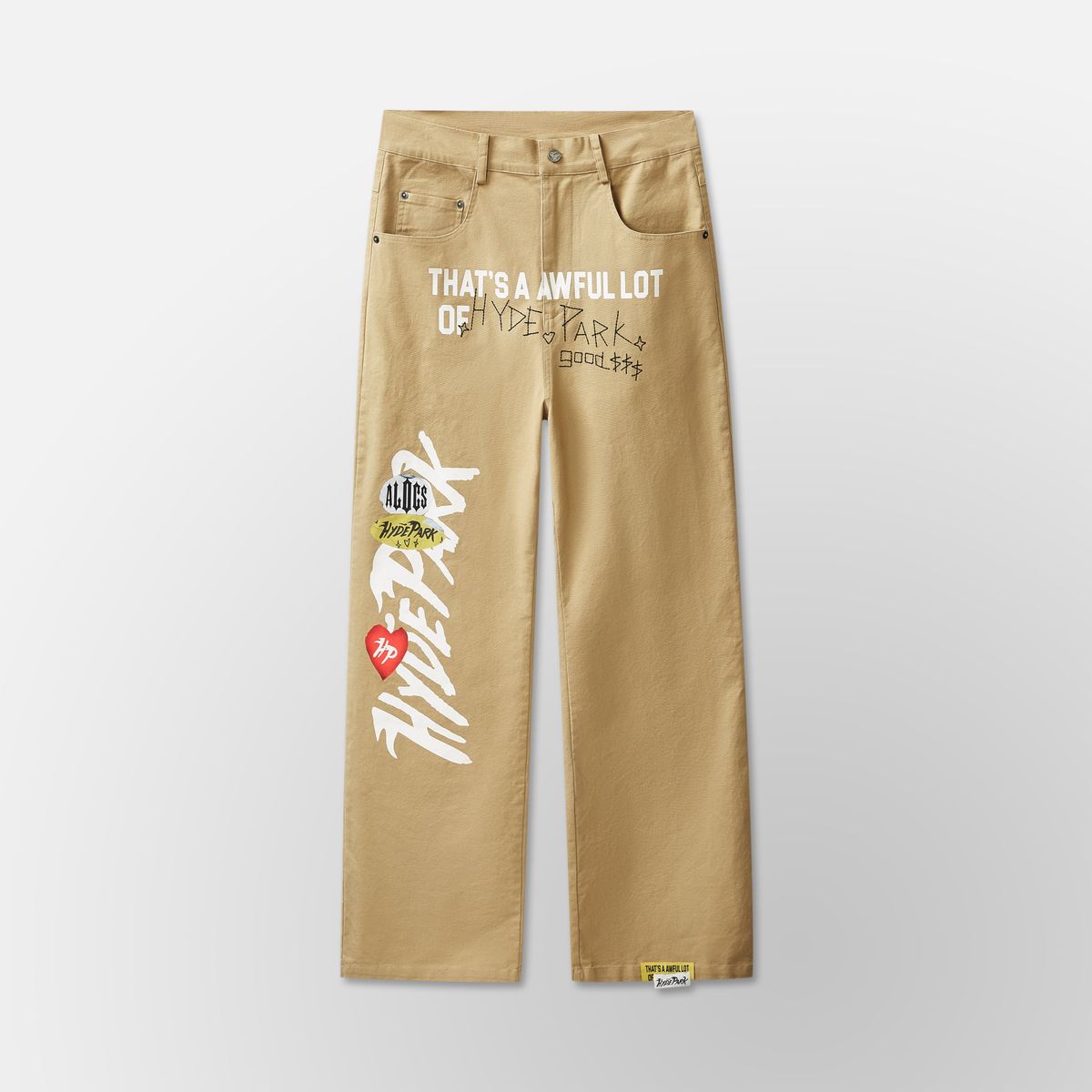 Hyde Park Graphic Pants - Bold Print