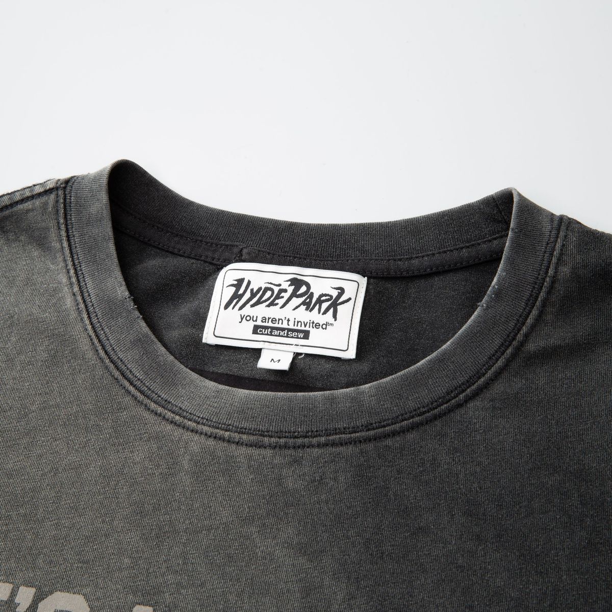 Hyde Park Stickered Tee - Oversized Fit